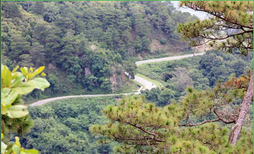 Quanh co đường Đ&egrave;o Ngoạn Mục Ninh Thuận